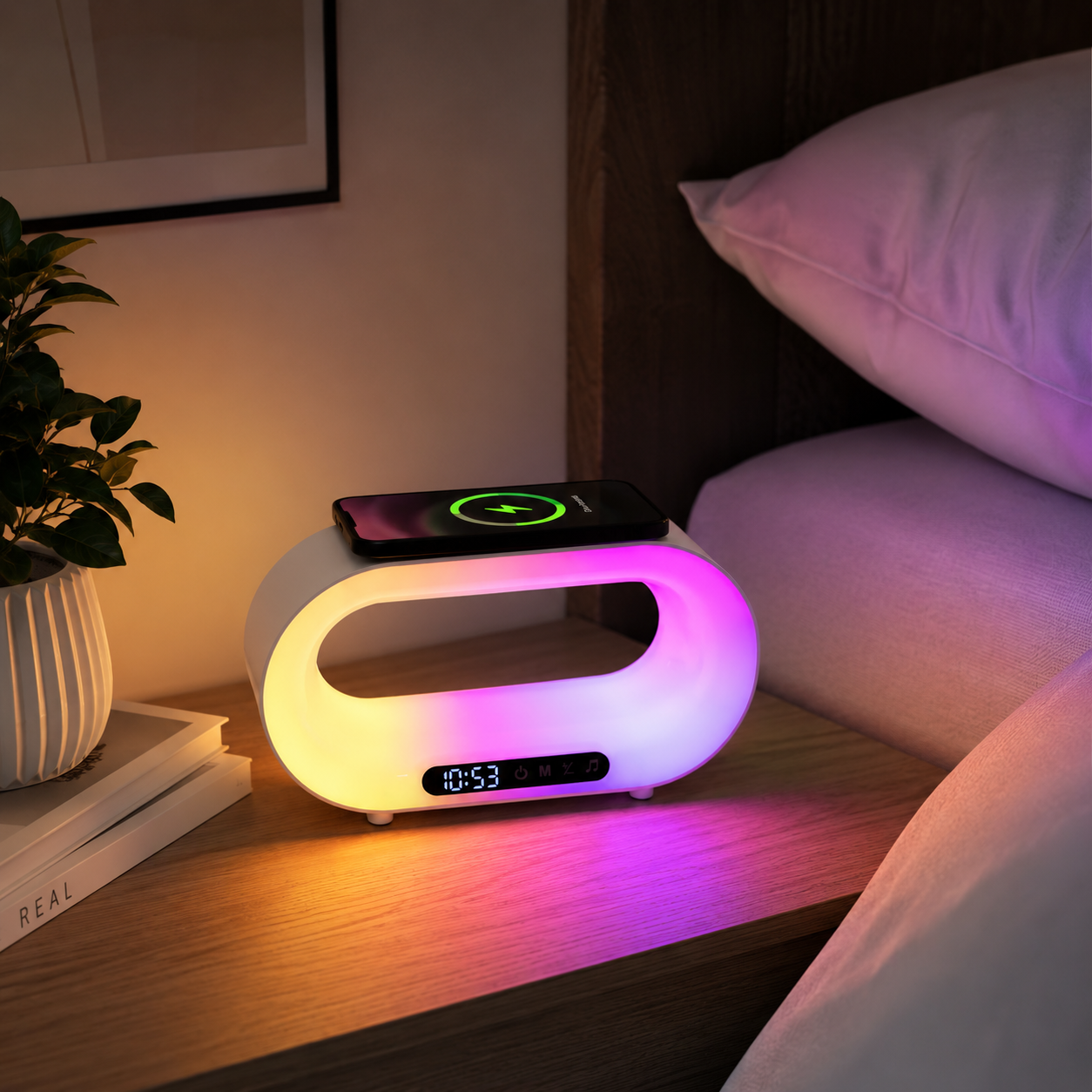 Aura Smart Bedside Lamp