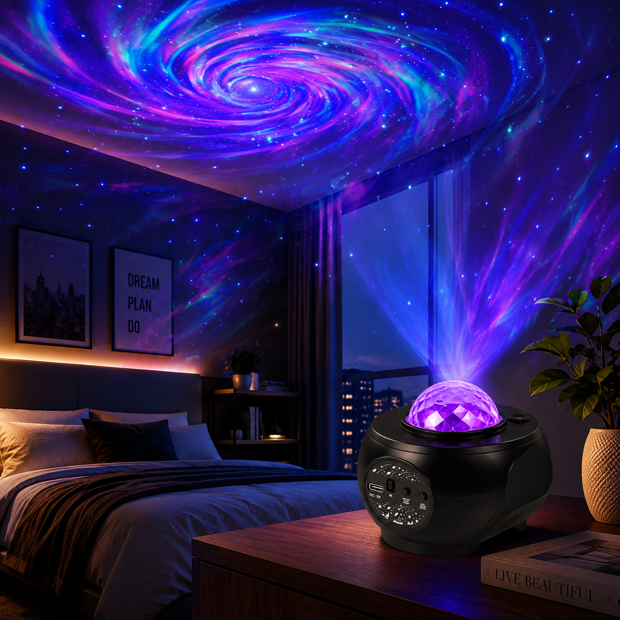 Galaxy Star Projector